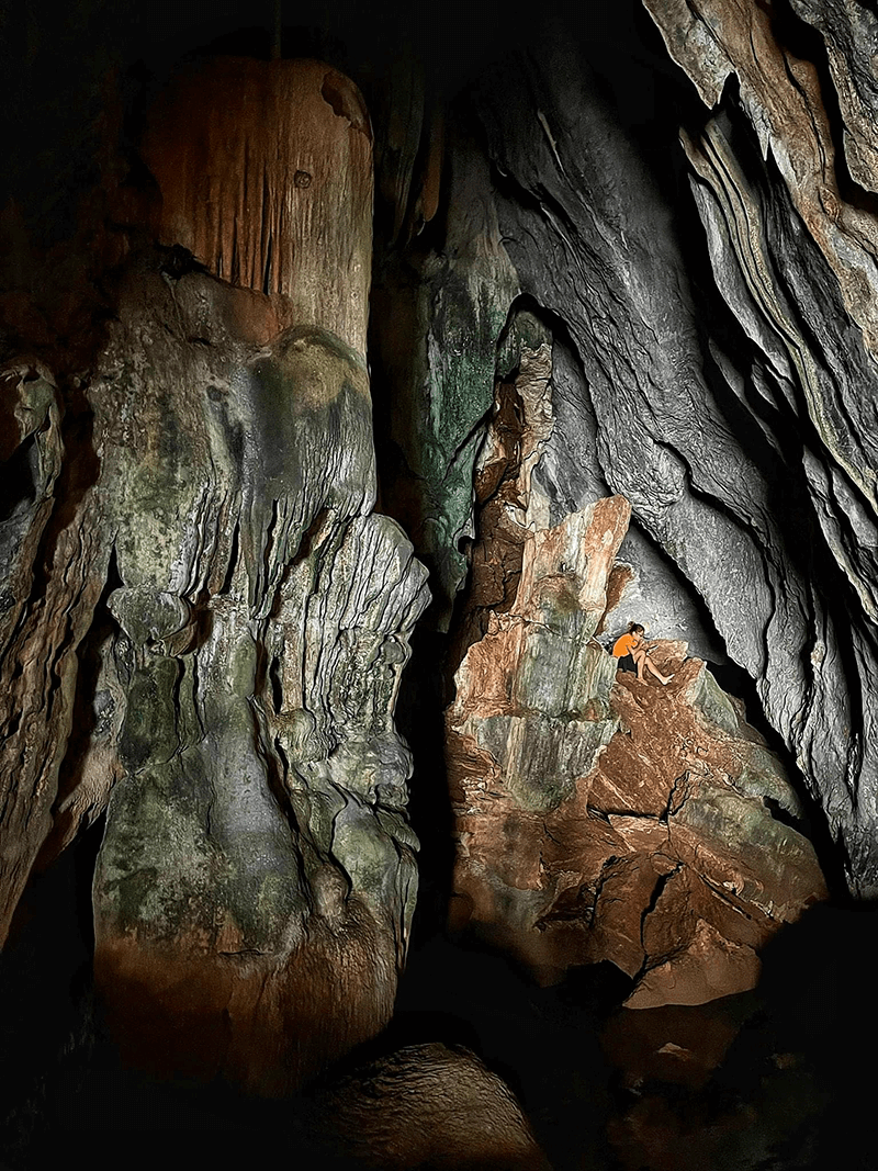 Bat-cave in Cat Ba National Park